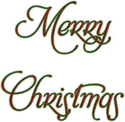 Merry-Christmas-word-text-deco-minou52 - png gratuito