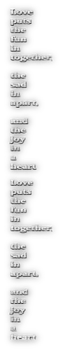 soave text love border white - 免费PNG