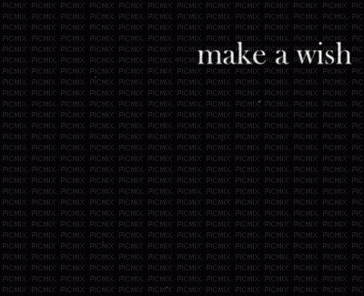 make a wish - Ilmainen animoitu GIF