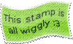 wiggly stamp - GIF animé gratuit