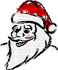 Père Noël - Ilmainen animoitu GIF
