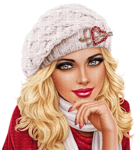 Woman. Winter. Leila - δωρεάν png