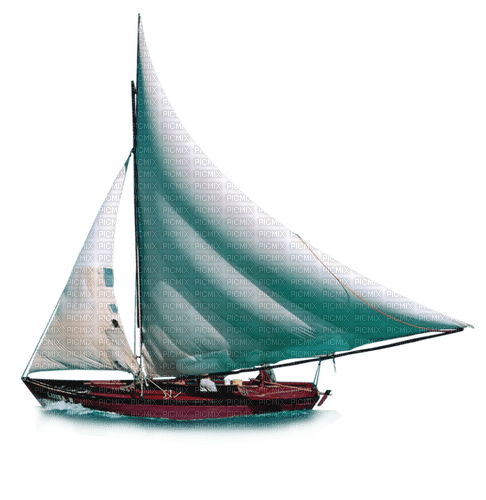 barque voiles - gratis png