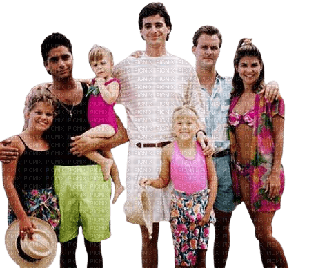 The Full House caracters - bezmaksas png
