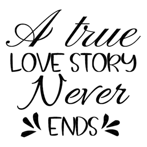 Quote true love - PNG gratuit