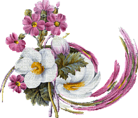 kwiaty - Nemokamas animacinis gif