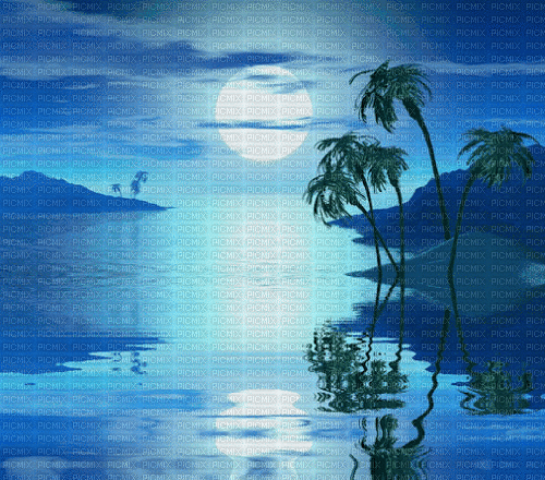 Background Island Fantasy - Free animated GIF