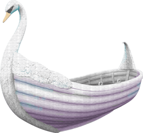 Swan boat deco rox - png grátis