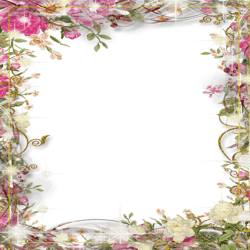 flowers frame by nataliplus - nemokama png