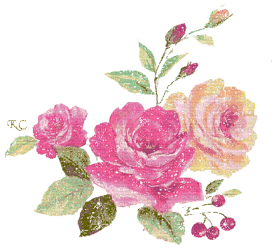 flowers fleurs  gif - Бесплатный анимированный гифка