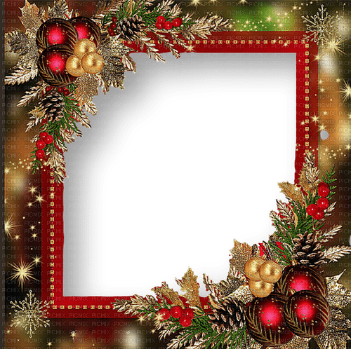 Christmas.Noël.Cadre.Frame.Victoriabea - png gratis