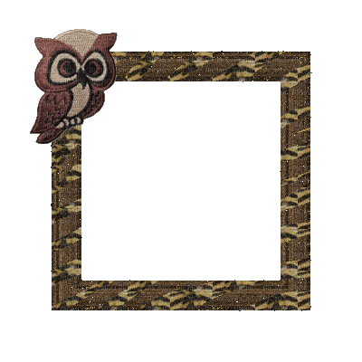 Small Brown Frame - GIF animado grátis