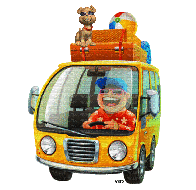 Mini-Bus ** - Free animated GIF
