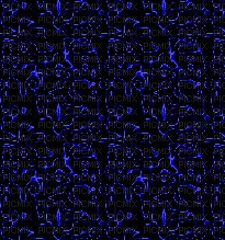 blue futurism ink - Darmowy animowany GIF