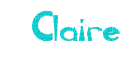 claire - Besplatni animirani GIF