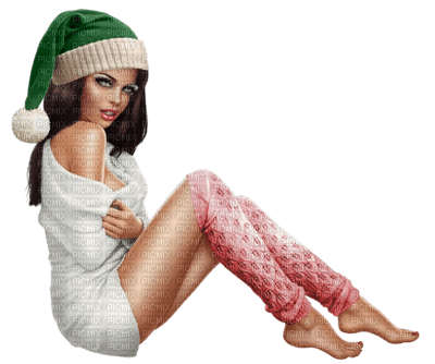 Kaz_Creations Woman Femme Colours Colour-Girls Christmas - фрее пнг