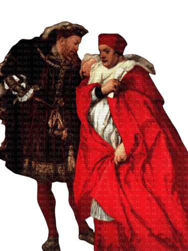 King Henry VIII and Cardinal Thomas Wolsey - бесплатно png