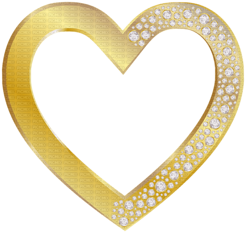 Golden Heart - безплатен png