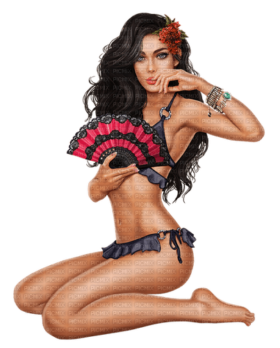 Woman, Summer, bikini. Leila - PNG gratuit