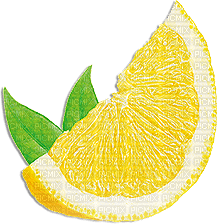 soave deco summer fruit lemon  yellow green - 無料png