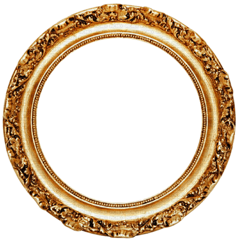Frame in Gold - png grátis