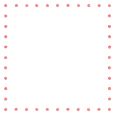 red frame (created with lunapic) - Zdarma animovaný GIF