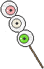 eyeball dango - Darmowy animowany GIF