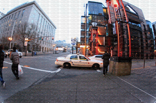 street - Zdarma animovaný GIF