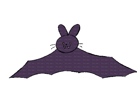 Halloween Bunny - GIF animado grátis