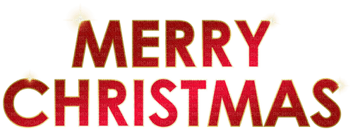 Merry Christmas.Text.Red.Victoriabea - Free PNG