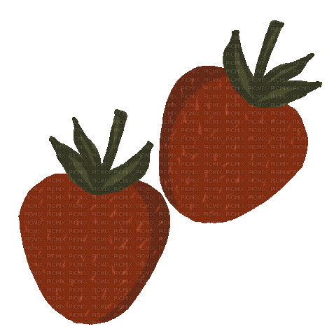 strawberries - Darmowy animowany GIF