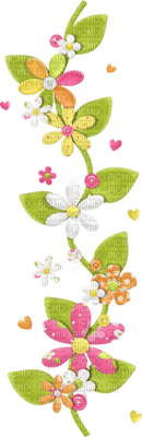 Kaz_Creations Easter Deco Leaves Leafs Colours - zadarmo png