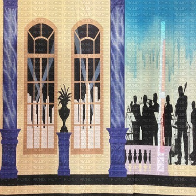 Art Deco background bp - zadarmo png