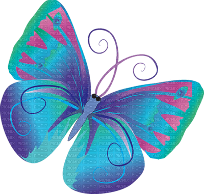 Kaz_Creations Deco Butterflies Butterfly Colours - δωρεάν png