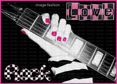 Love rock - Gratis animeret GIF