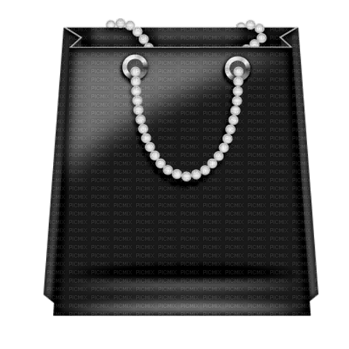 Bag Black White - Bogusia - бесплатно png