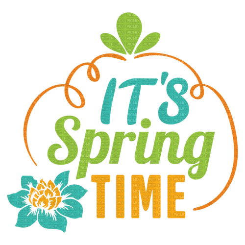 Spring Text - Bogusia - kostenlos png