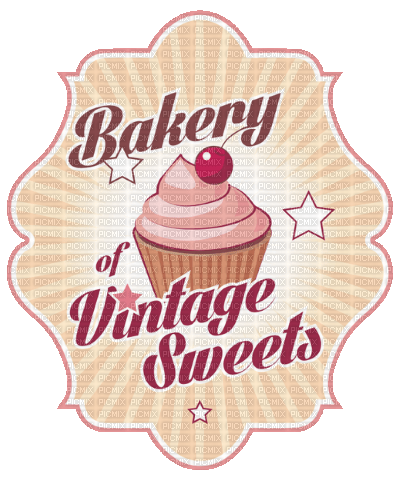 Bakery Vintage Sweets - PNG gratuit