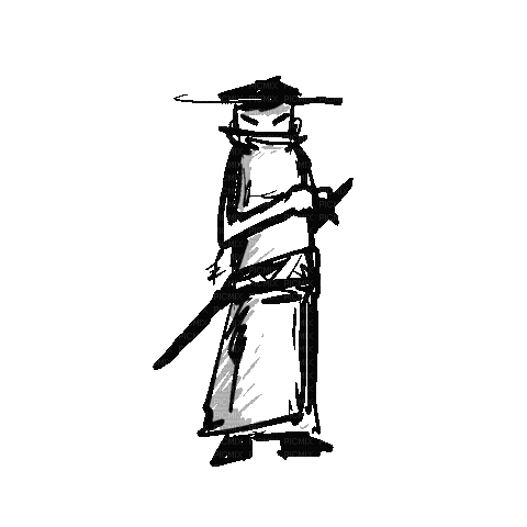 Samurai - 無料のアニメーション GIF