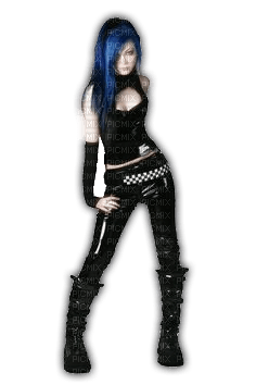 Goth Girl 11 - nemokama png