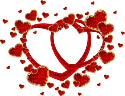 Kaz_Creations Deco  Hearts Love Valentines - zdarma png