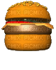 hamburger - GIF animé gratuit