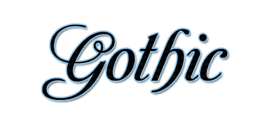gothic text nataliplus - 無料png