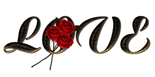 valentine deco text by nataliplus - Free PNG