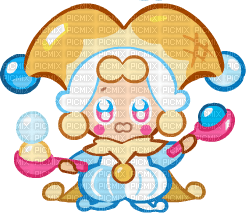 ice juggler cookie - png gratuito