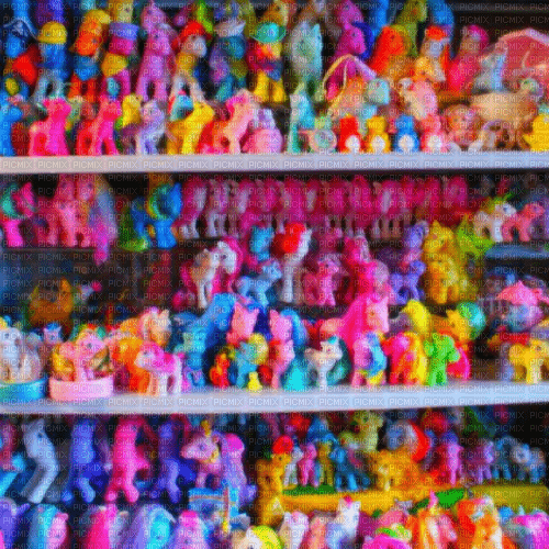 Kidcore | My Little Pony shelf - darmowe png