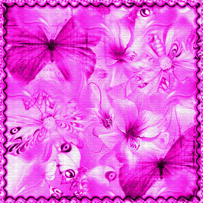 Butterfly In Abundance~Pink©Esme4eva2015 - Zdarma animovaný GIF