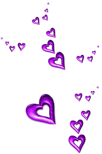 Hearts.Purple - безплатен png