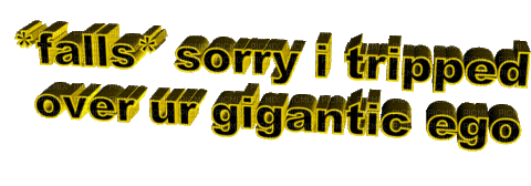 Sorry Ego - GIF animé gratuit