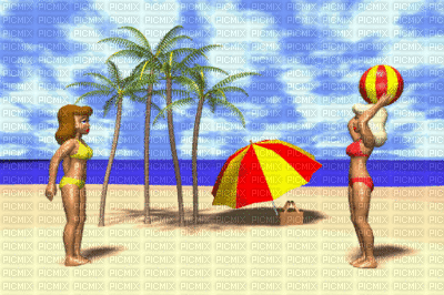 plage - 無料のアニメーション GIF